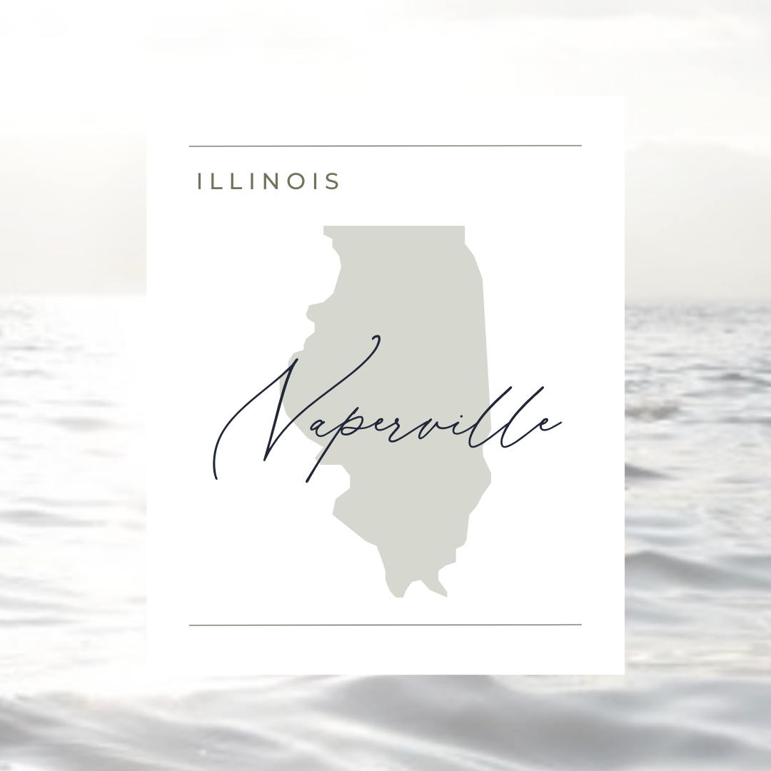 sea love naperville map graphic