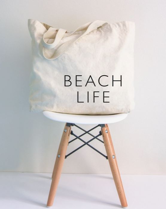 CANVAS BEACH TOTE