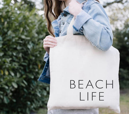 CANVAS BEACH TOTE